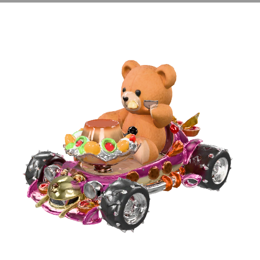 くまのスイーツカー