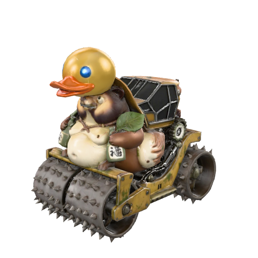 たぬきダックカー